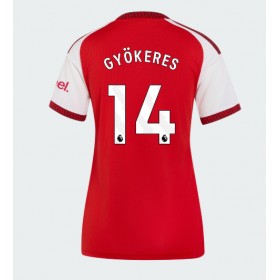 Dámské fotbalový oblečení Arsenal Viktor Gyokeres #14 Domácí košile 2026-27 Krátkým Rukávem